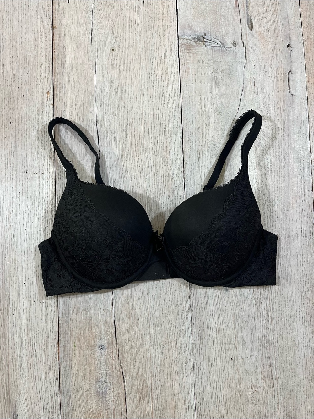 Victoria’s Secret Body By Victoria Perfect Shape Bra Size 36C Black
